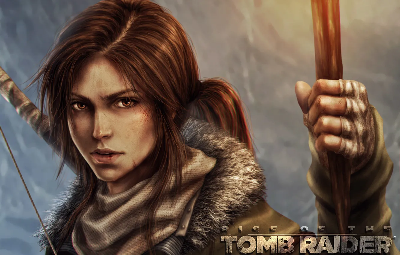 Photo wallpaper Game, Lara Croft, Game, Lara Croft, Rise of the Tomb Raider