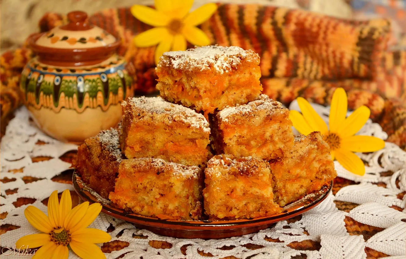 Photo wallpaper pie, sweets, cake