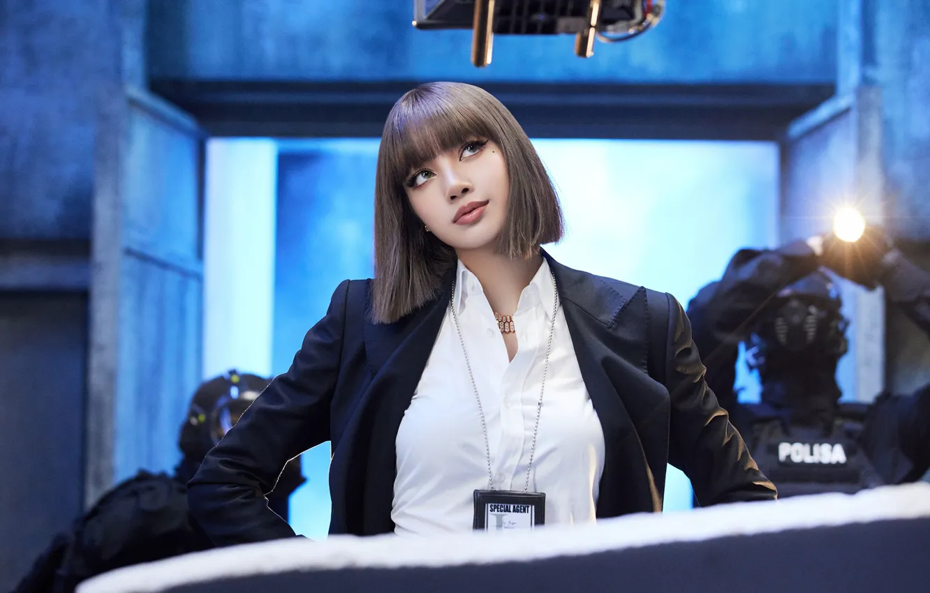 Photo wallpaper Wallpaper for desktop, Kpop, Blackpink, 3840x2160, Lalisa Manoban, Fox Manoban, Lalisa Manoban, Thai singer