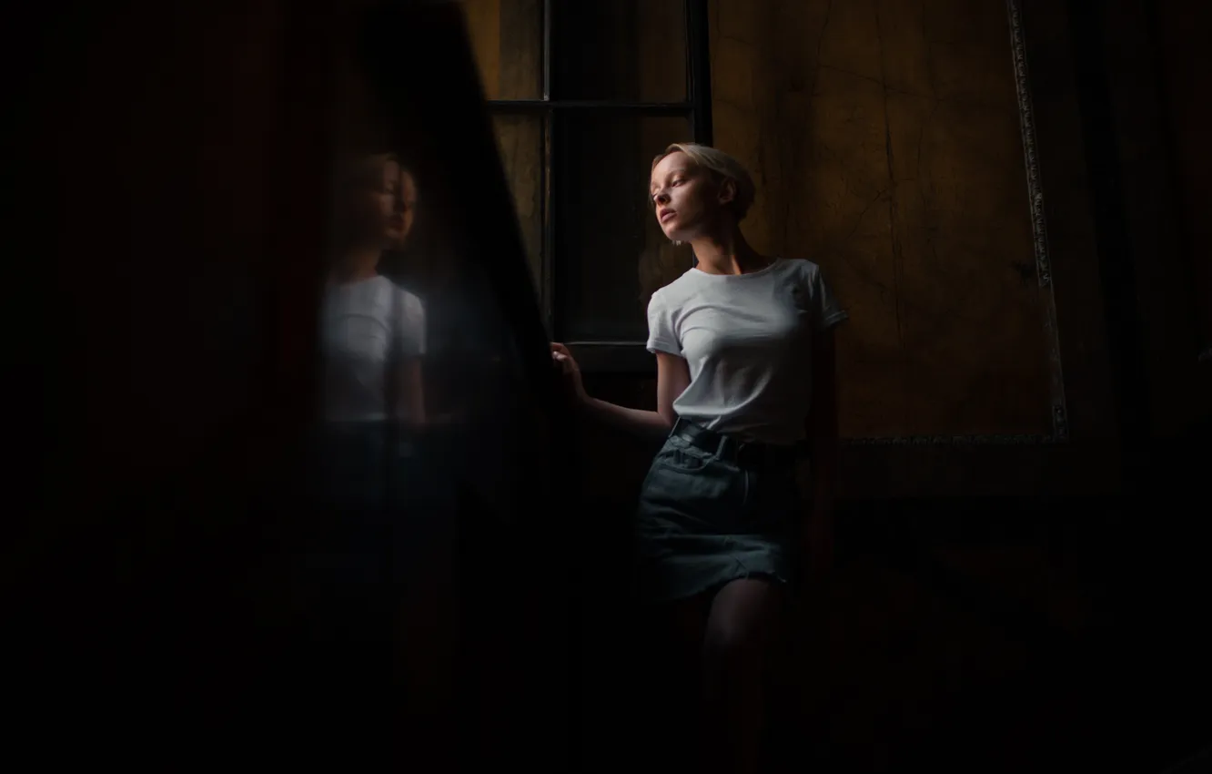 Photo wallpaper photoshoot, Marina, Alexander Strelkov