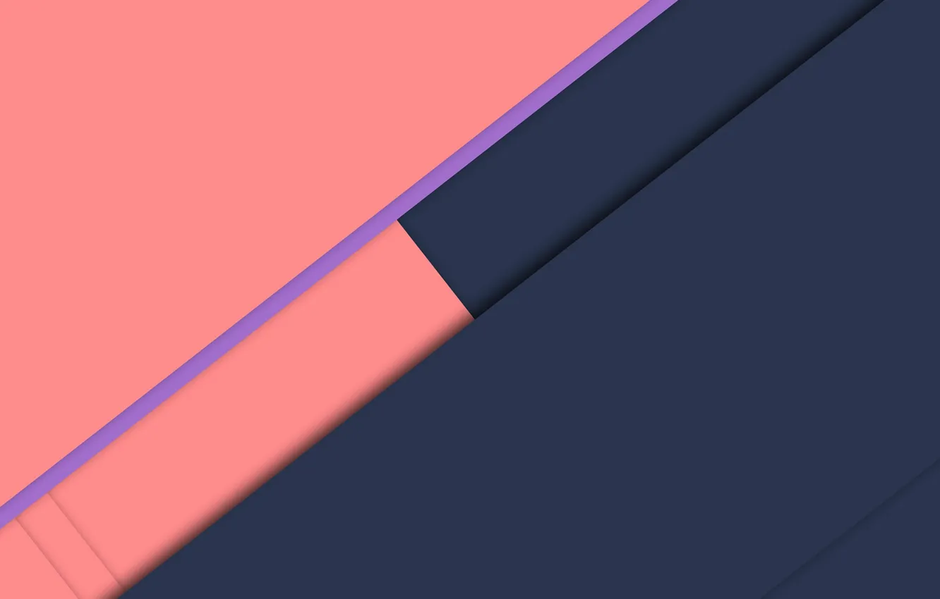 Photo wallpaper line, blue, pink, material, Lollipop