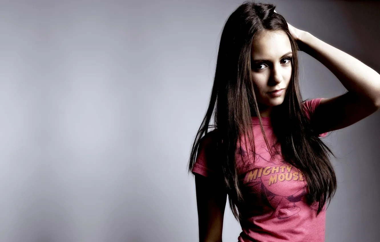 Photo wallpaper girl, Mike, brunette
