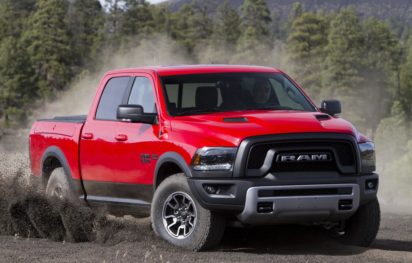 Photo wallpaper Dodge, Dodge, 2015, rebel, Ram 1500, RAM