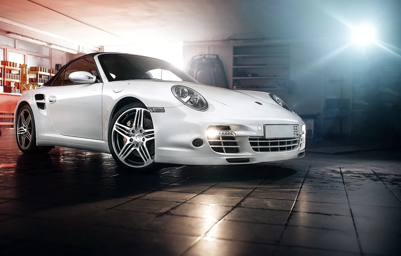 Photo wallpaper car, Porsche, Supercar
