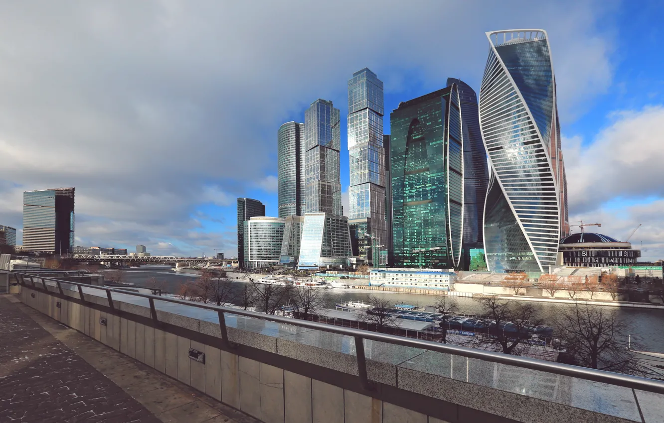 Photo wallpaper building, Moscow, Russia, Russia, Moscow, Moscow-City, buildings, Moscow City