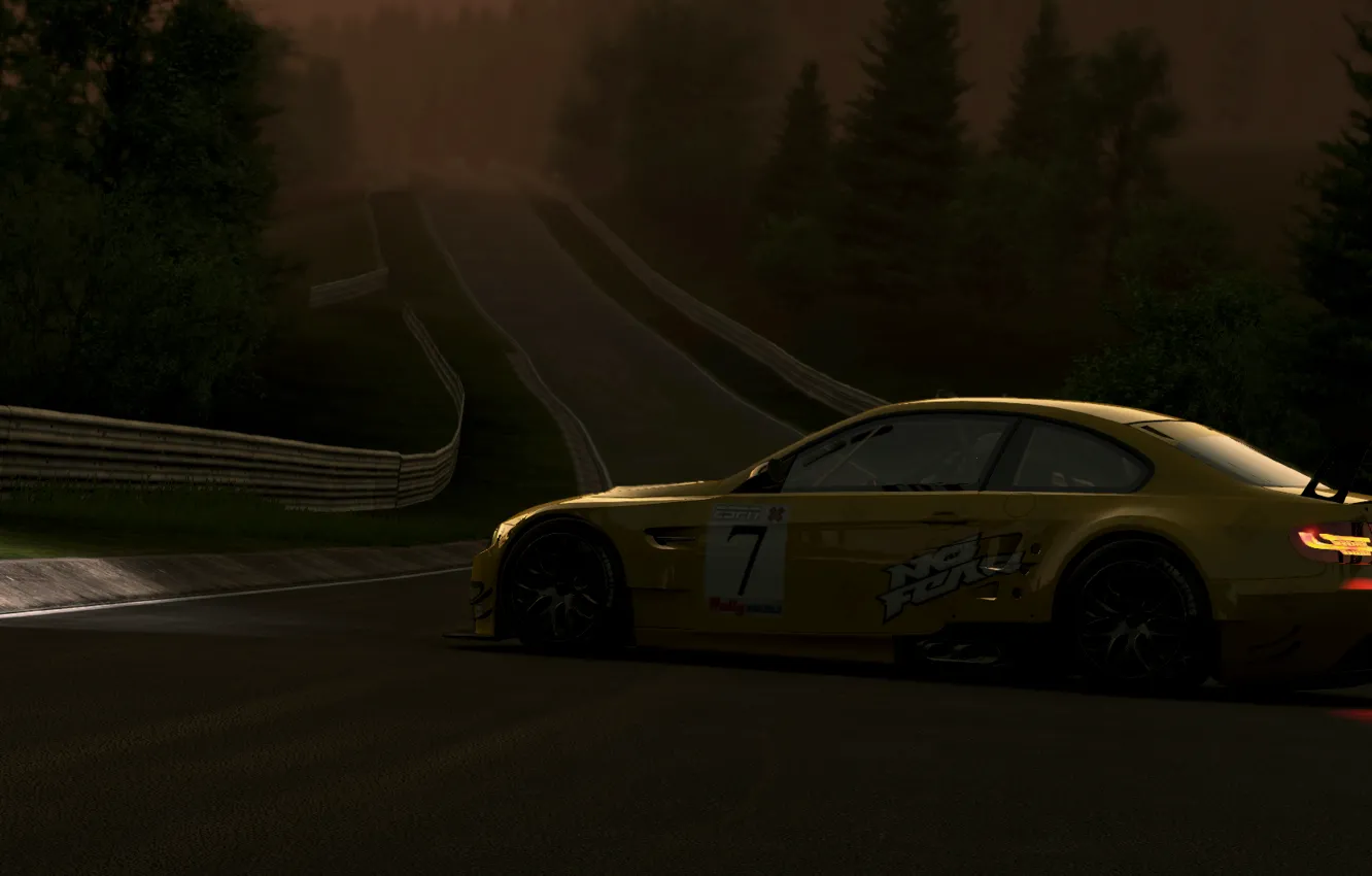 Photo wallpaper BMW, cars, Project, Nordschleife