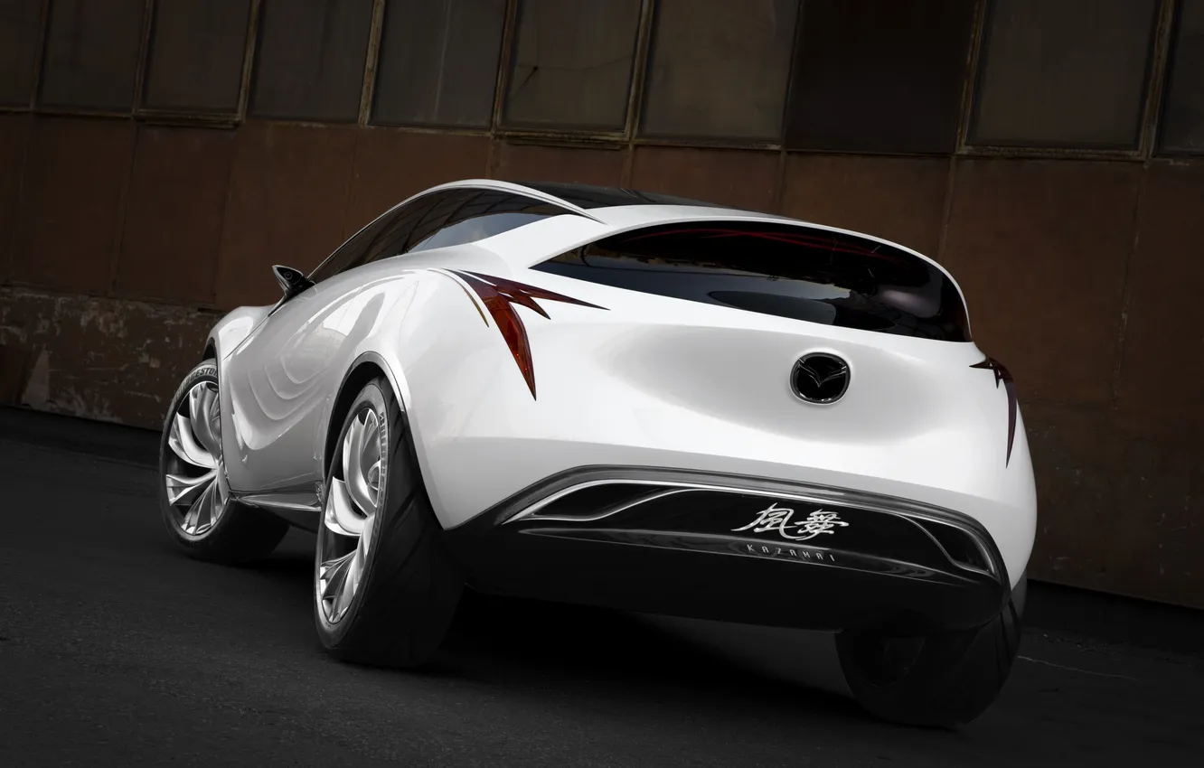 Photo wallpaper Concept, 2008, Mazda, the concept car, kazamai, Mazda, Mazda Kazamai Concept