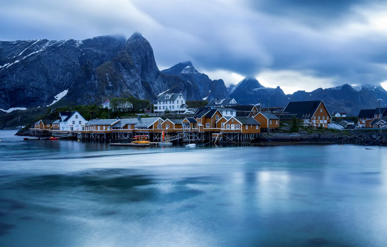 Photo wallpaper Norway, Norway, Lofoten Islands