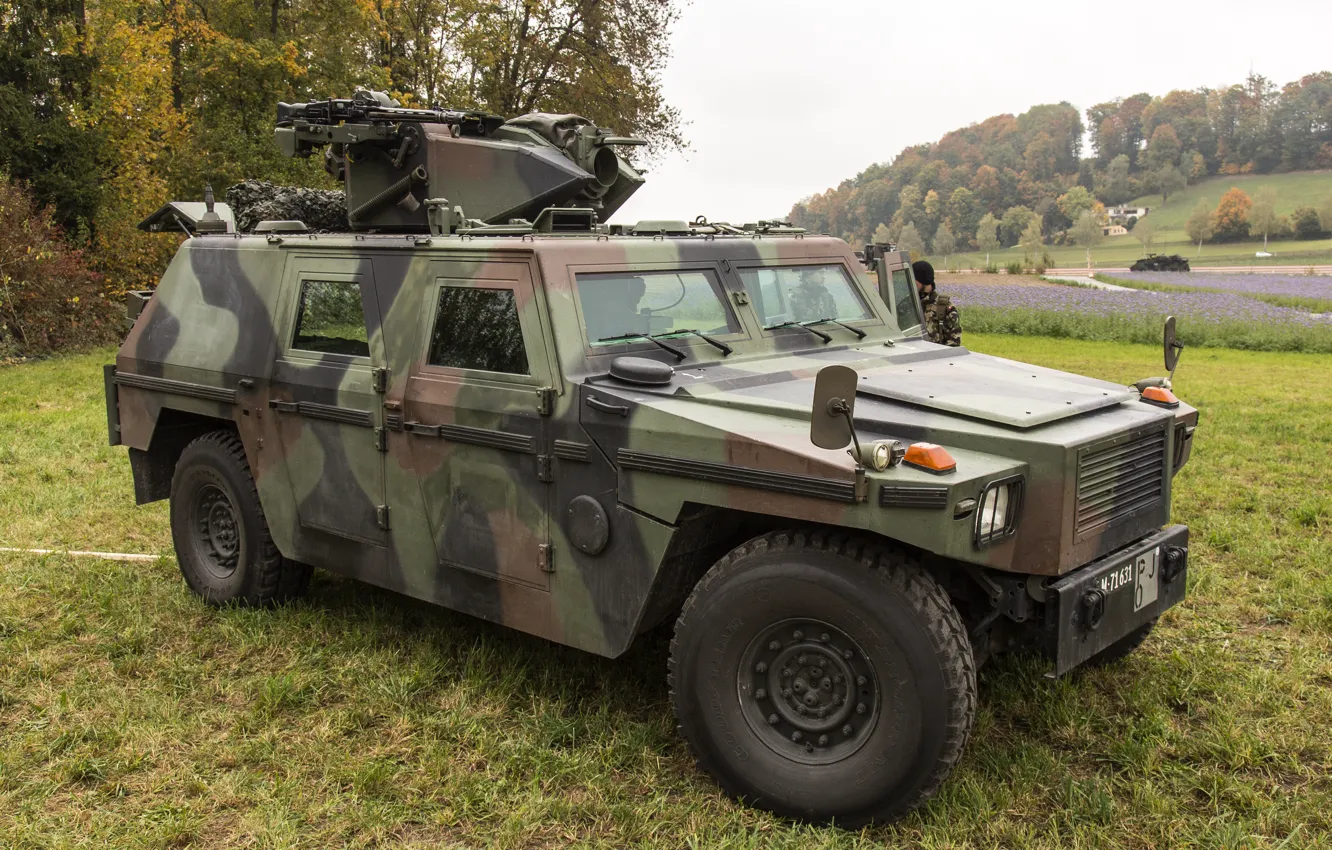 Photo wallpaper armored car, Swiss, four-wheel drive, the SUV, Mowag Eagle III