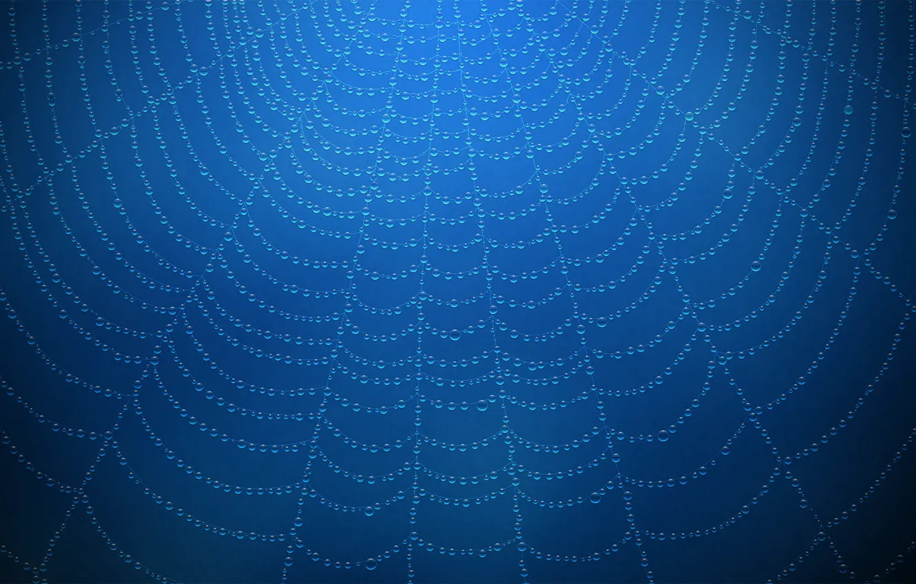 Photo wallpaper water, drops, background, blue, web