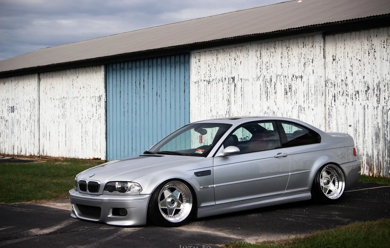 Photo wallpaper tuning, BMW, BMW, Germany, tuning, power, E46, low