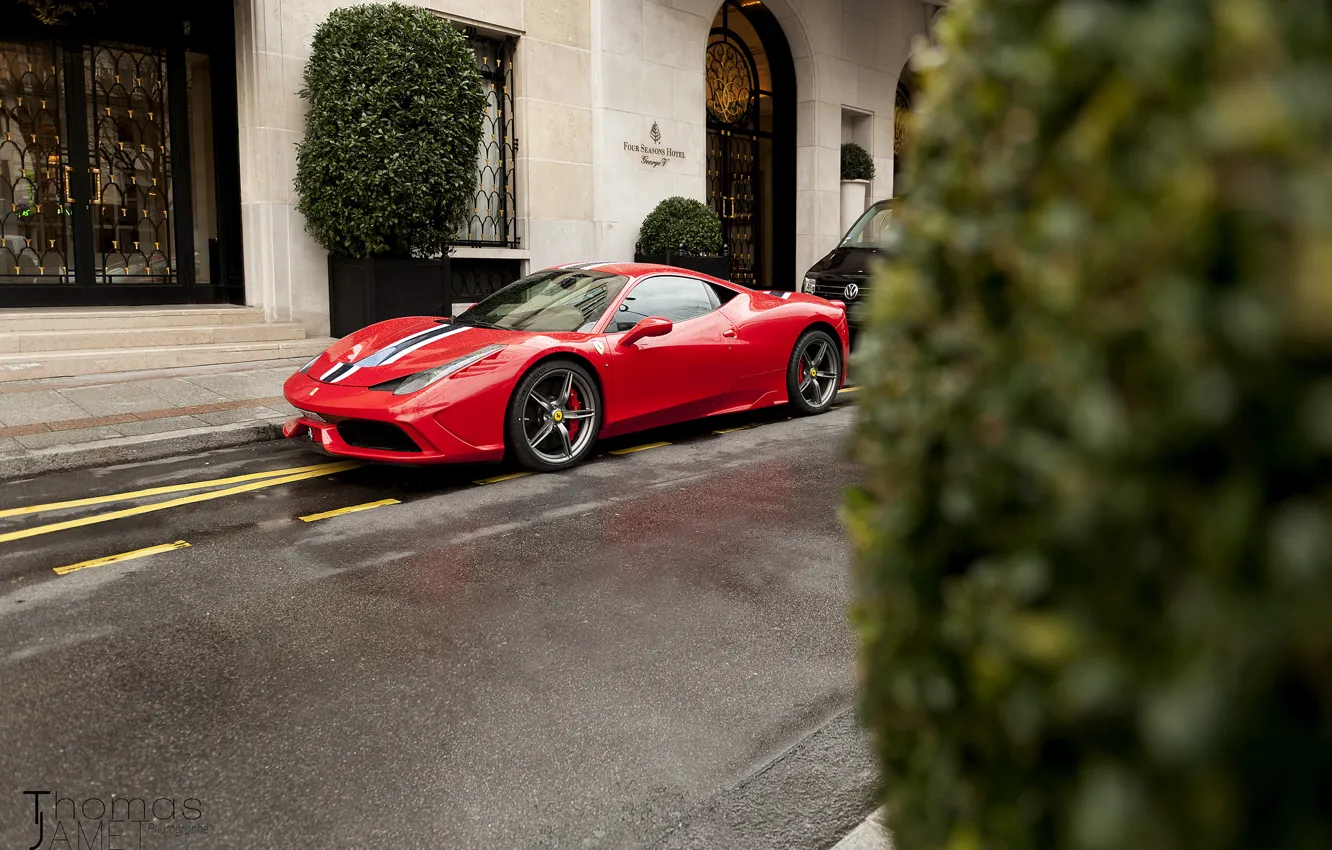 Photo wallpaper Ferrari, 2014, F458 Italia Speciale