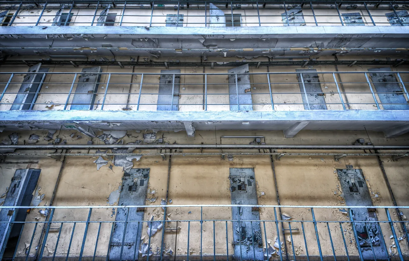 Photo wallpaper interior, camera, prison