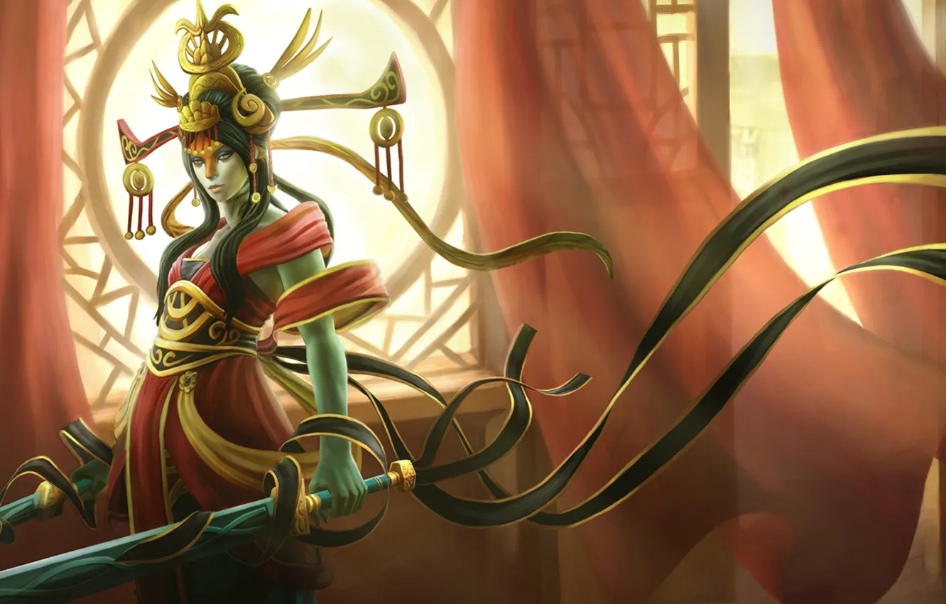Photo wallpaper dota, dota 2, Naga Siren, Slithice, Naga Siren, Eternal Princess