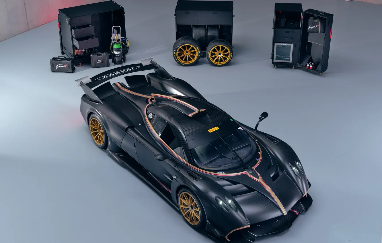 Photo wallpaper supercar, Pagani, supercar, Pagani, 2021, Pagani Huayra R, Huayra R