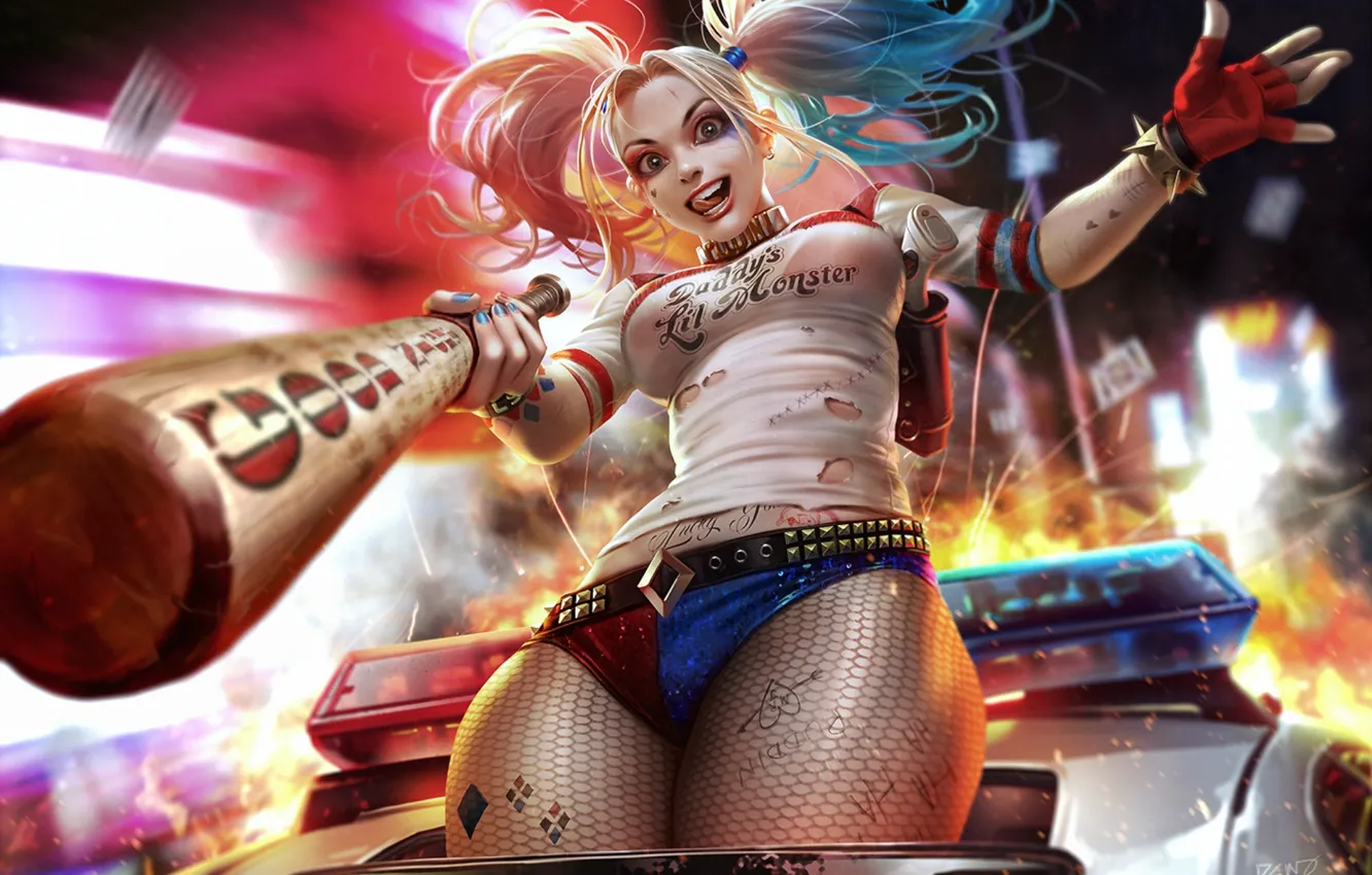 Photo wallpaper Harley Quinn, DC Comics, Harley Quinn, Suicide Squad, Suicide Squad