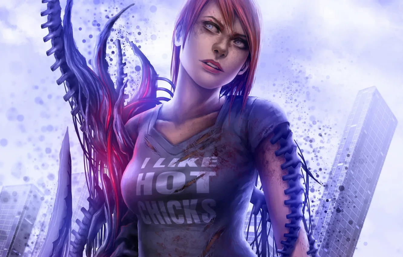 Photo wallpaper girl, Prototype, prototype, fan art