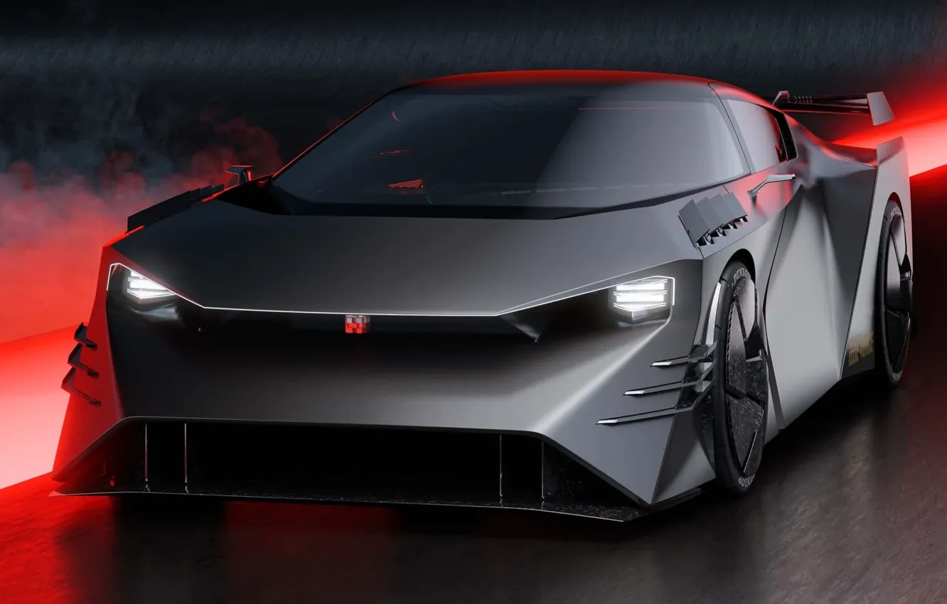 Photo wallpaper Concept, Nissan, exterior, Force, Hyper, 2023, Nissan Hyper Force Concept