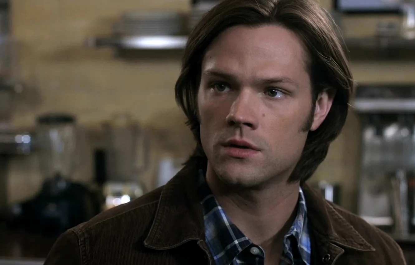 Photo wallpaper look, Supernatural, Jared Padalecki, Sam Winchester