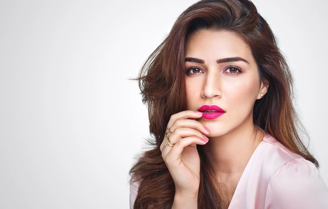 Photo wallpaper girl, hot, sexy, eyes, smile, beautiful, model, pretty