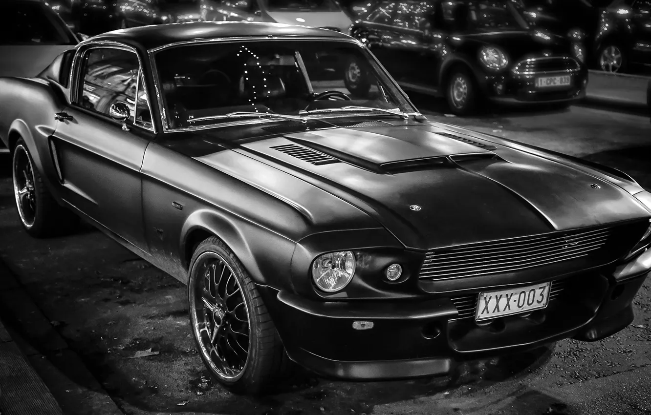 Photo wallpaper Mustang, Ford, Mustang, 1969, Ford