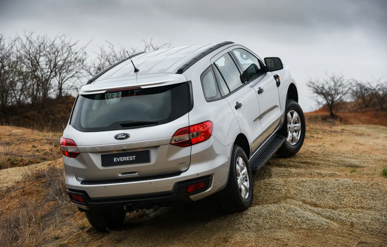 Photo wallpaper Ford, back, Everest, 4WD, 2015, XLS