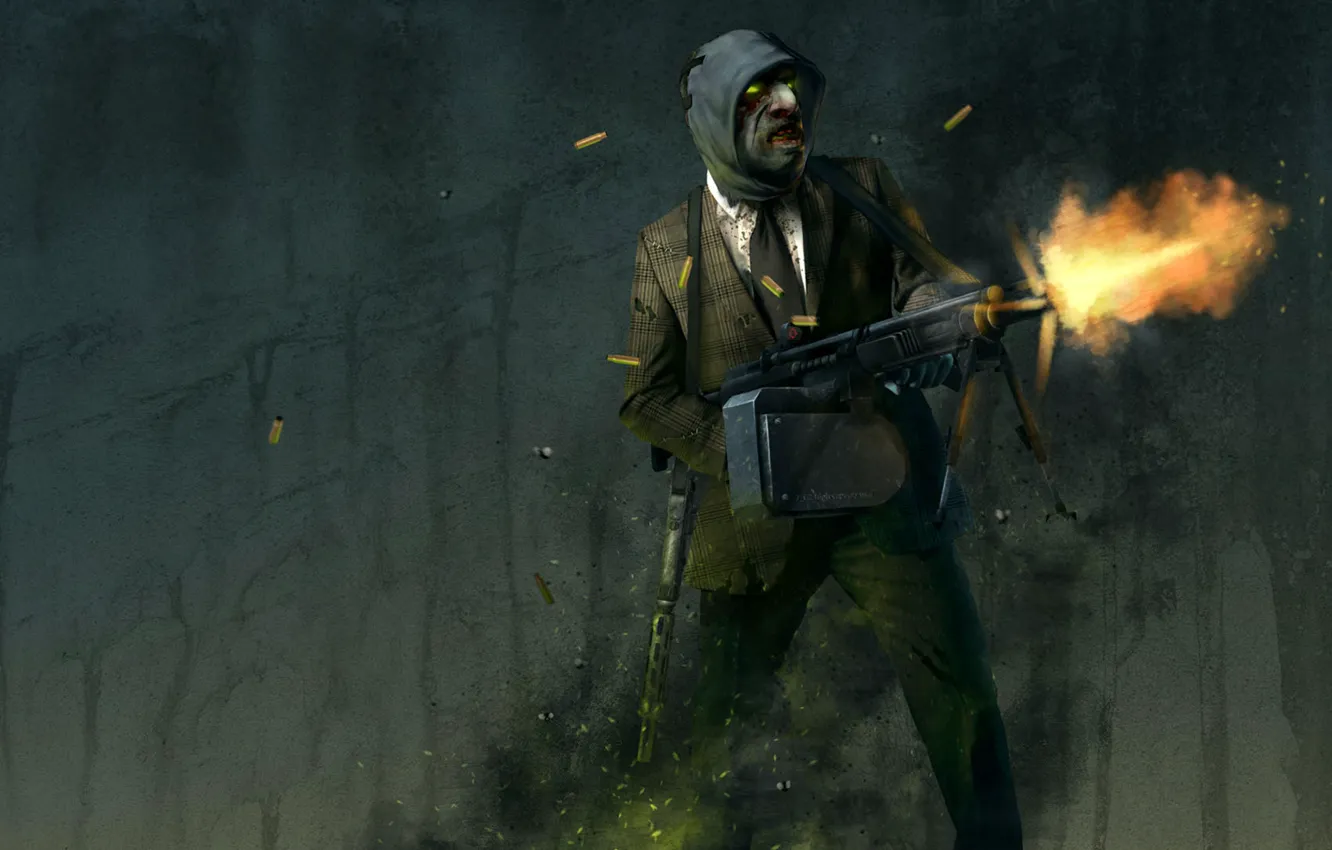 Photo wallpaper zombies, zombie, hunter, left 4 dead, hunter, payday