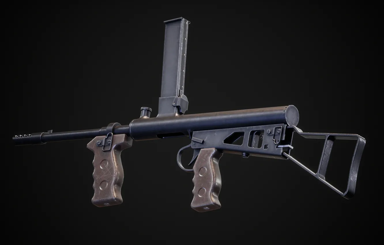 Photo wallpaper Australia, The gun, Owen gun