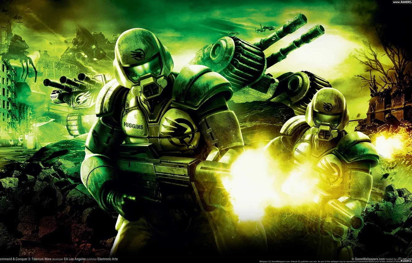 Photo wallpaper war, soldiers, Tiberium Wars, Сommand & conquer 3
