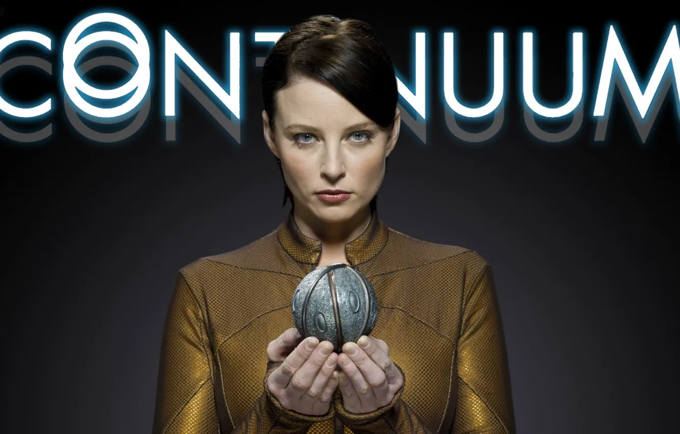 Photo wallpaper girl, woman, hands, actress, uniform, Rachel Nichols, show, TV serie