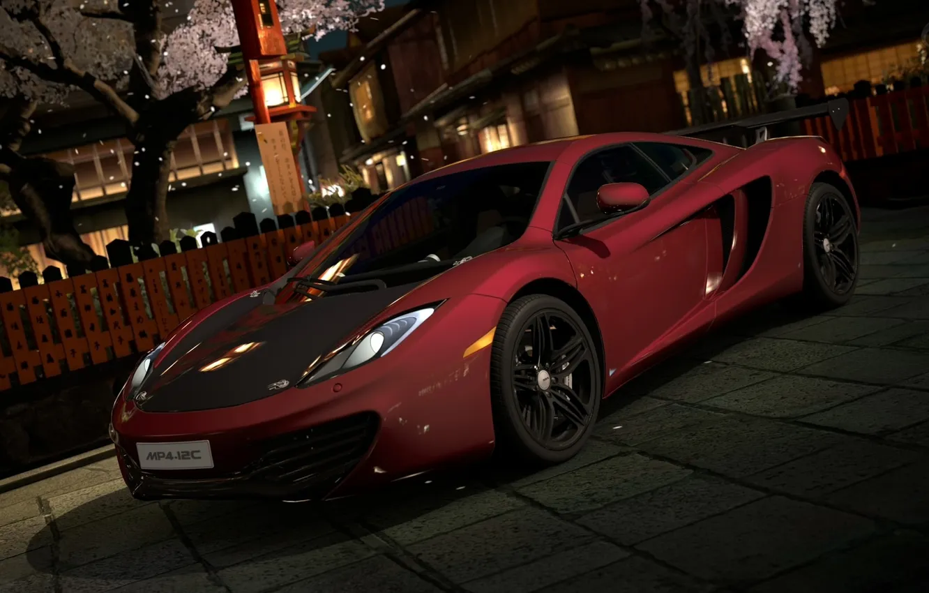 Photo wallpaper McLaren, Turismo, MP4-12C, Gran, GT5
