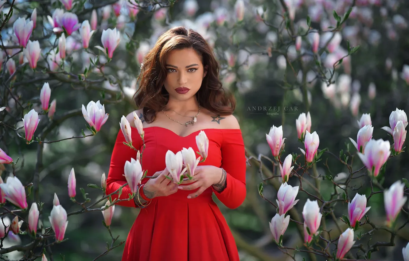 Photo wallpaper girl, sexy, Wallpaper, sweetheart, model, bright, portrait, makeup