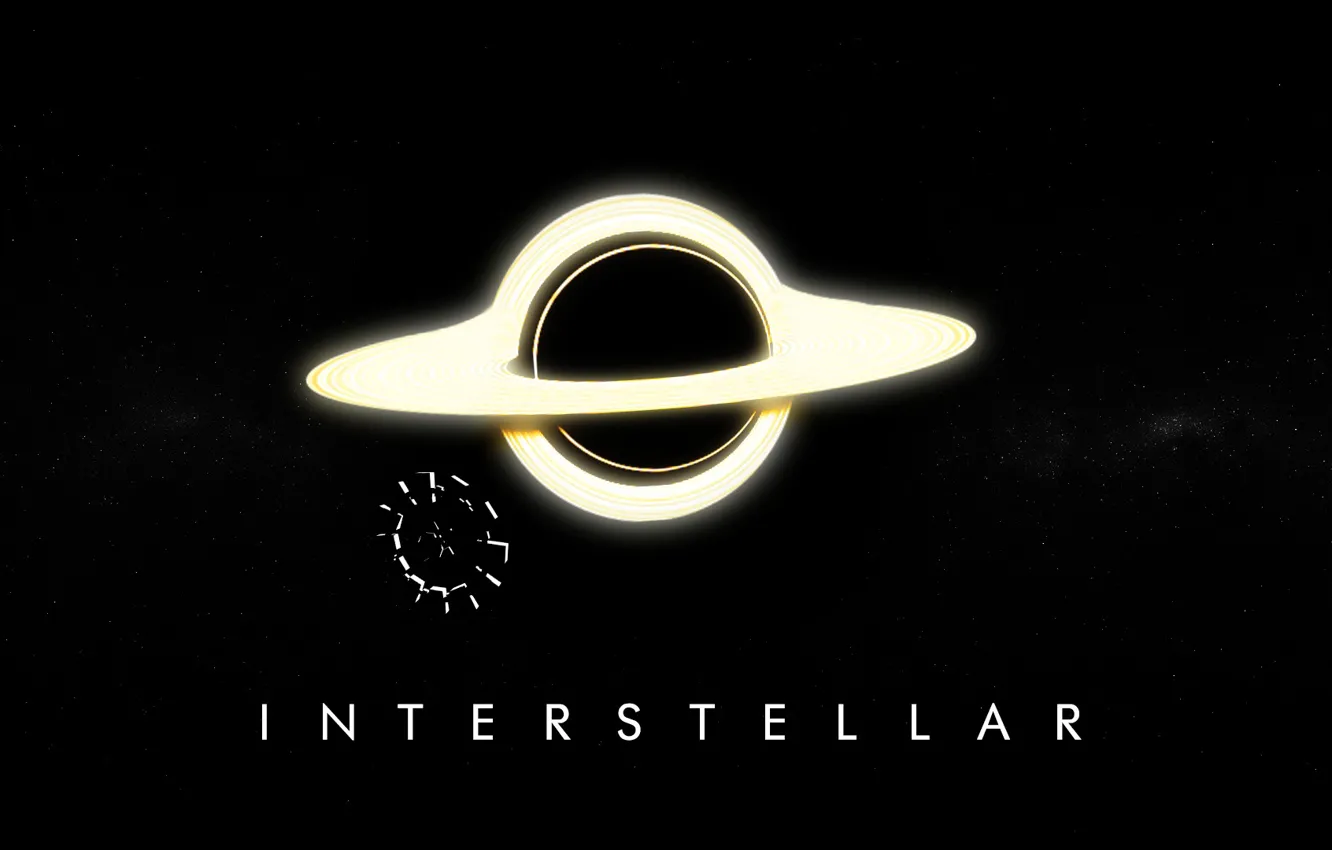 Photo wallpaper space, the film, art, poster, spaceship, Interstellar, Interstellar, Interstellar
