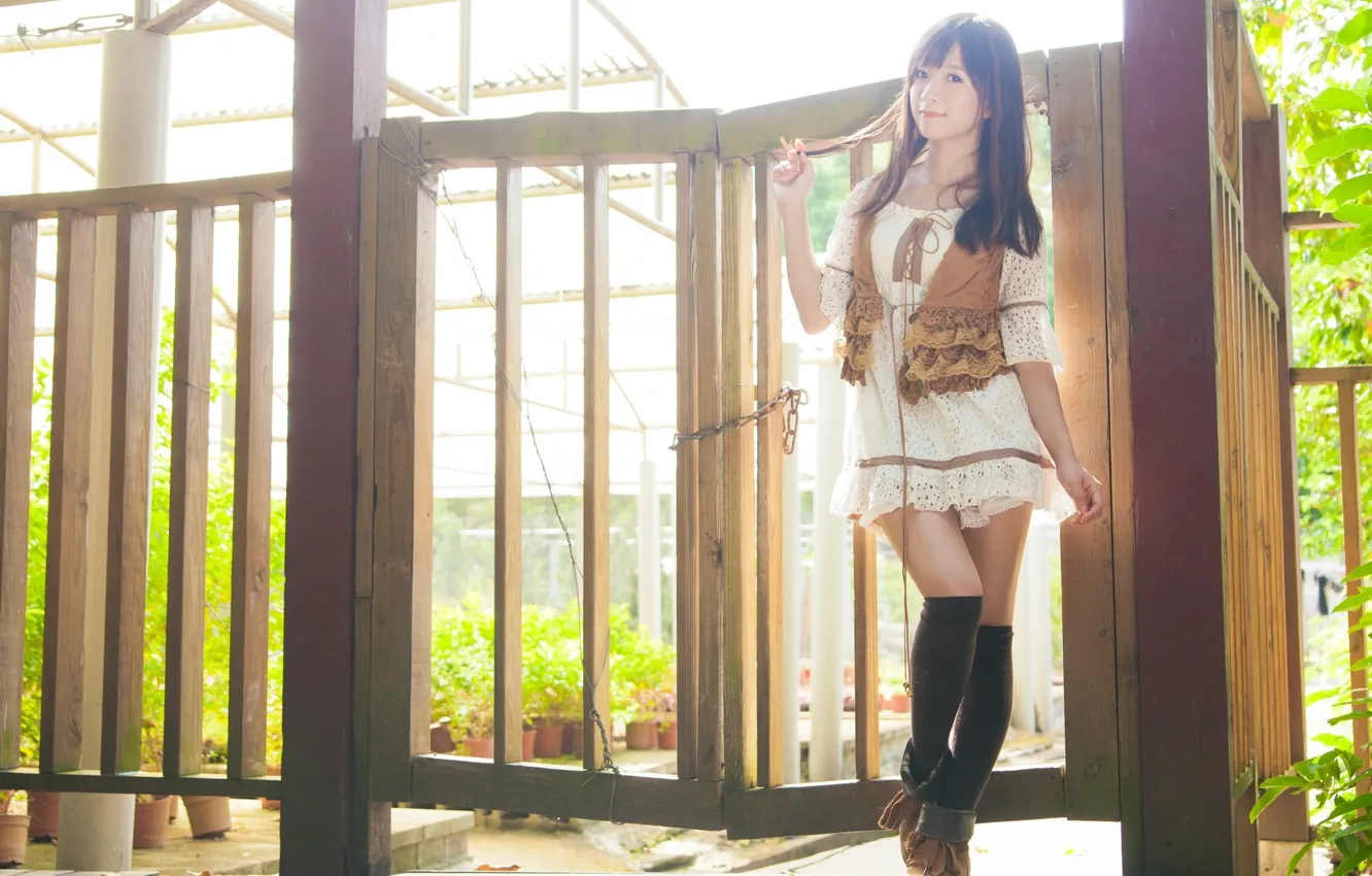 Photo wallpaper girl, China, Chinese, Asian