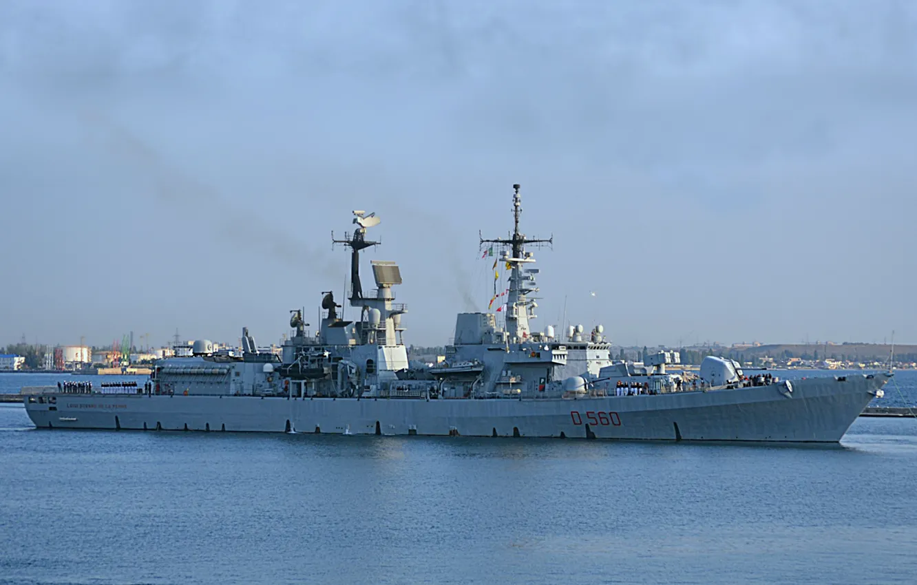 Photo wallpaper Italy, destroyer, Luigi Durand De La Penne