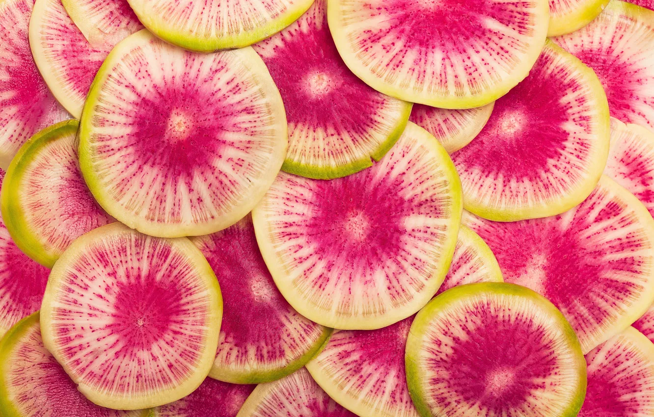 Photo wallpaper food, vegetables, radish