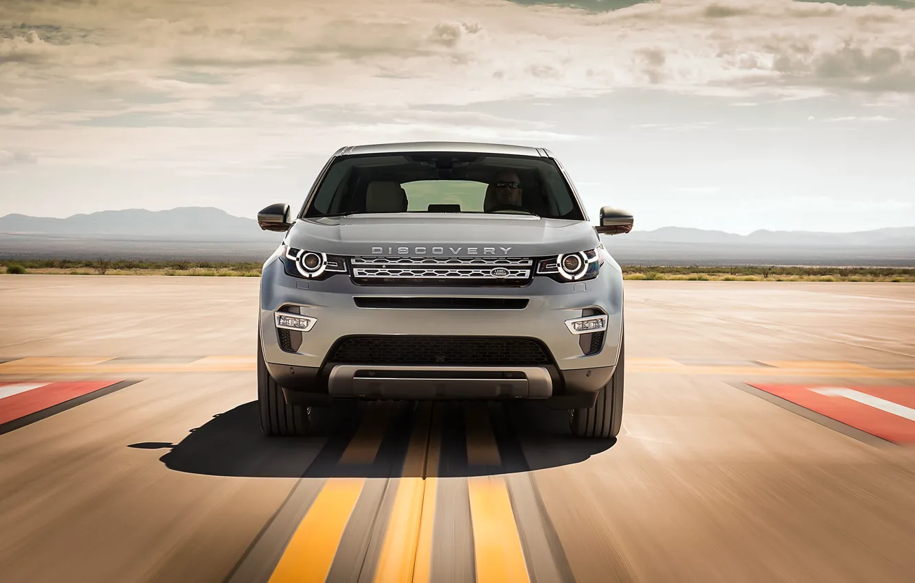 Photo wallpaper Land Rover, Discovery, Sport, 2015
