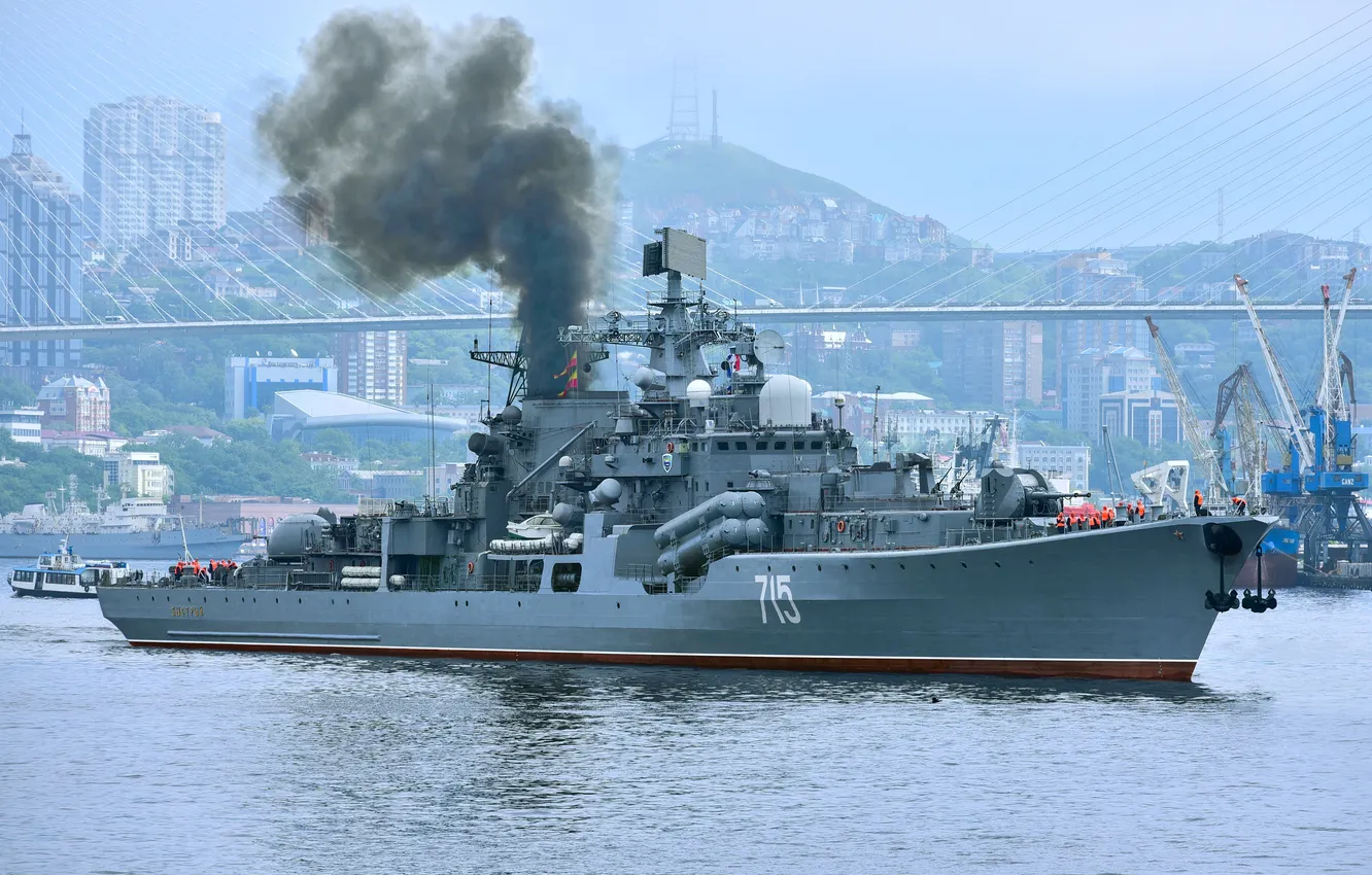 Photo wallpaper destroyer, quick, the project 956, cipher Sarich