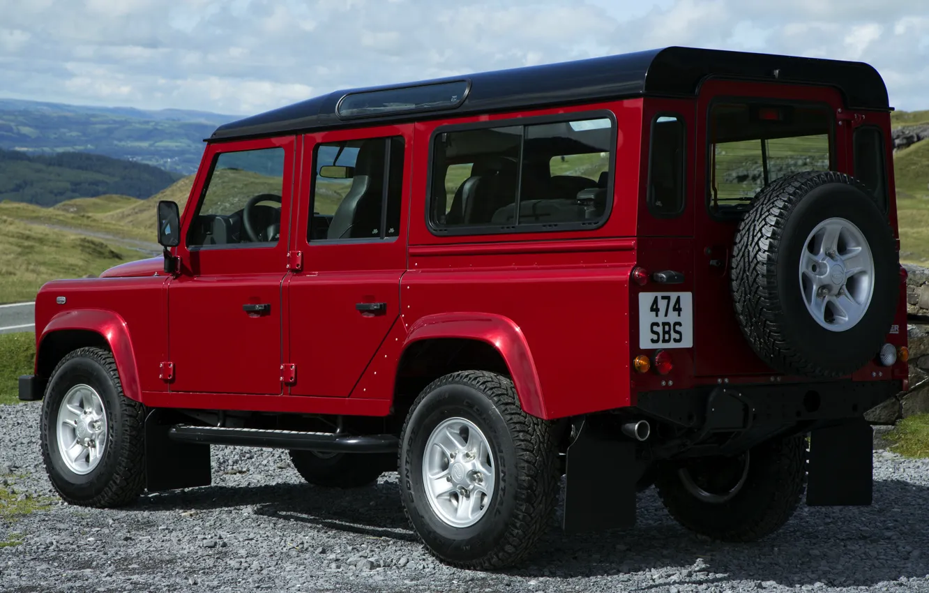 Photo wallpaper Land Rover, Defender, 2013, the five-door, Defender 110