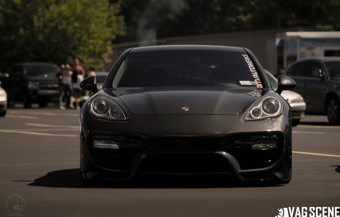 Photo wallpaper tuning, Porsche, Panamera, Porsche, tuning, the front, Panamera, Turbo