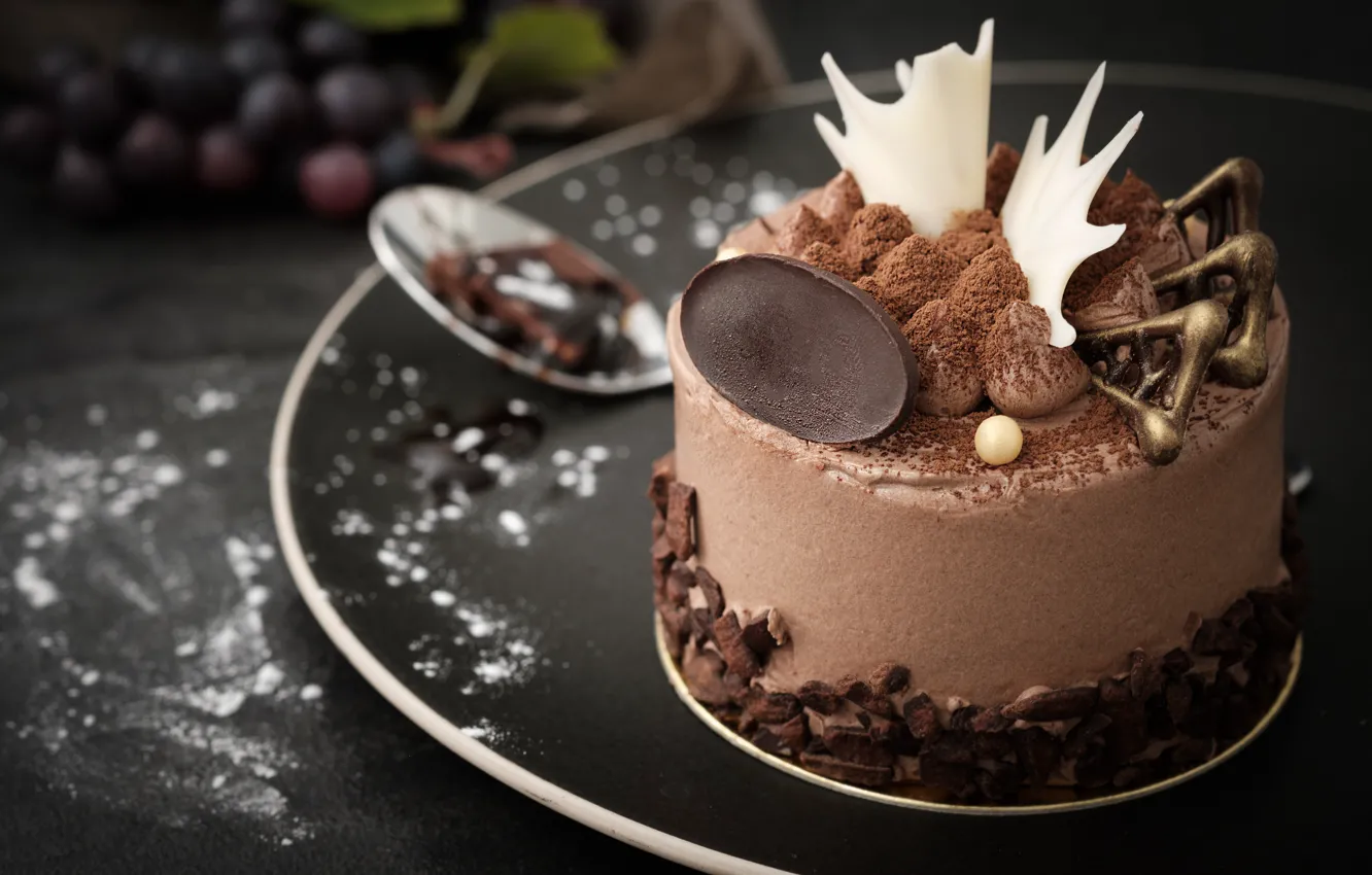 Photo wallpaper sweets, cream, cakes, cake