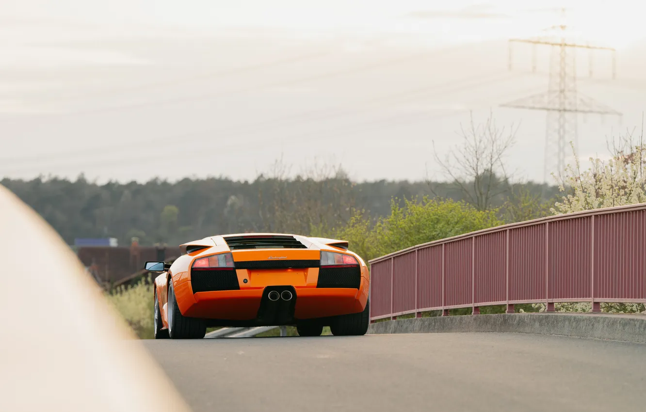 Photo wallpaper Lamborghini, Lamborghini Murcielago, Murcielago, 2002