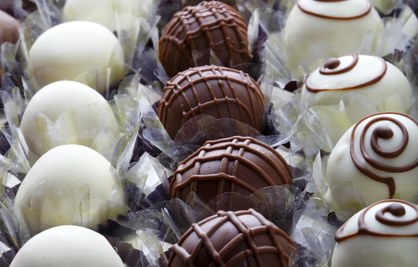 Photo wallpaper photo, food, chocolate, candy, sweets