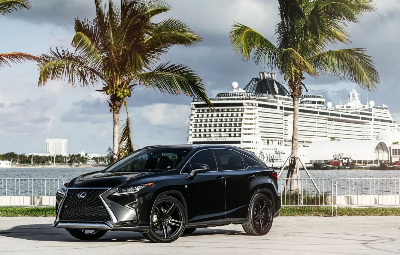 Photo wallpaper Lexus, port, liner, RX350 1