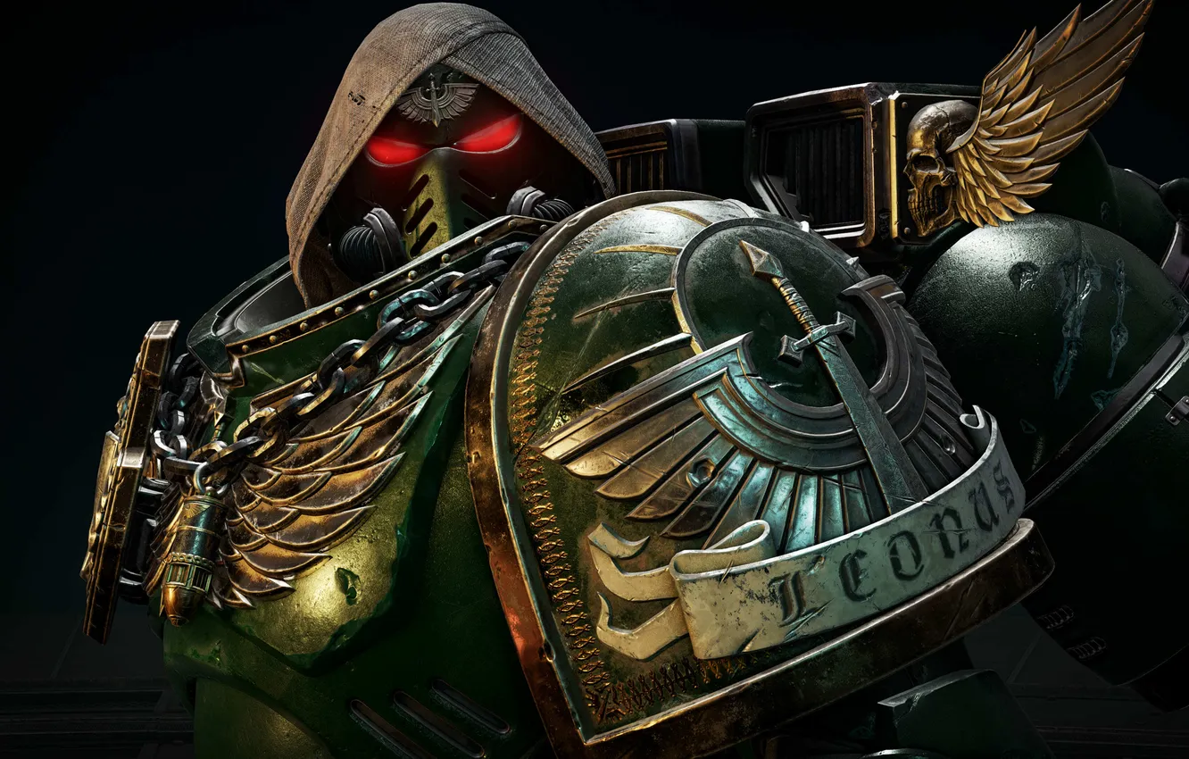 Photo wallpaper Warhammer, obelisk, 40K Space Marine 2