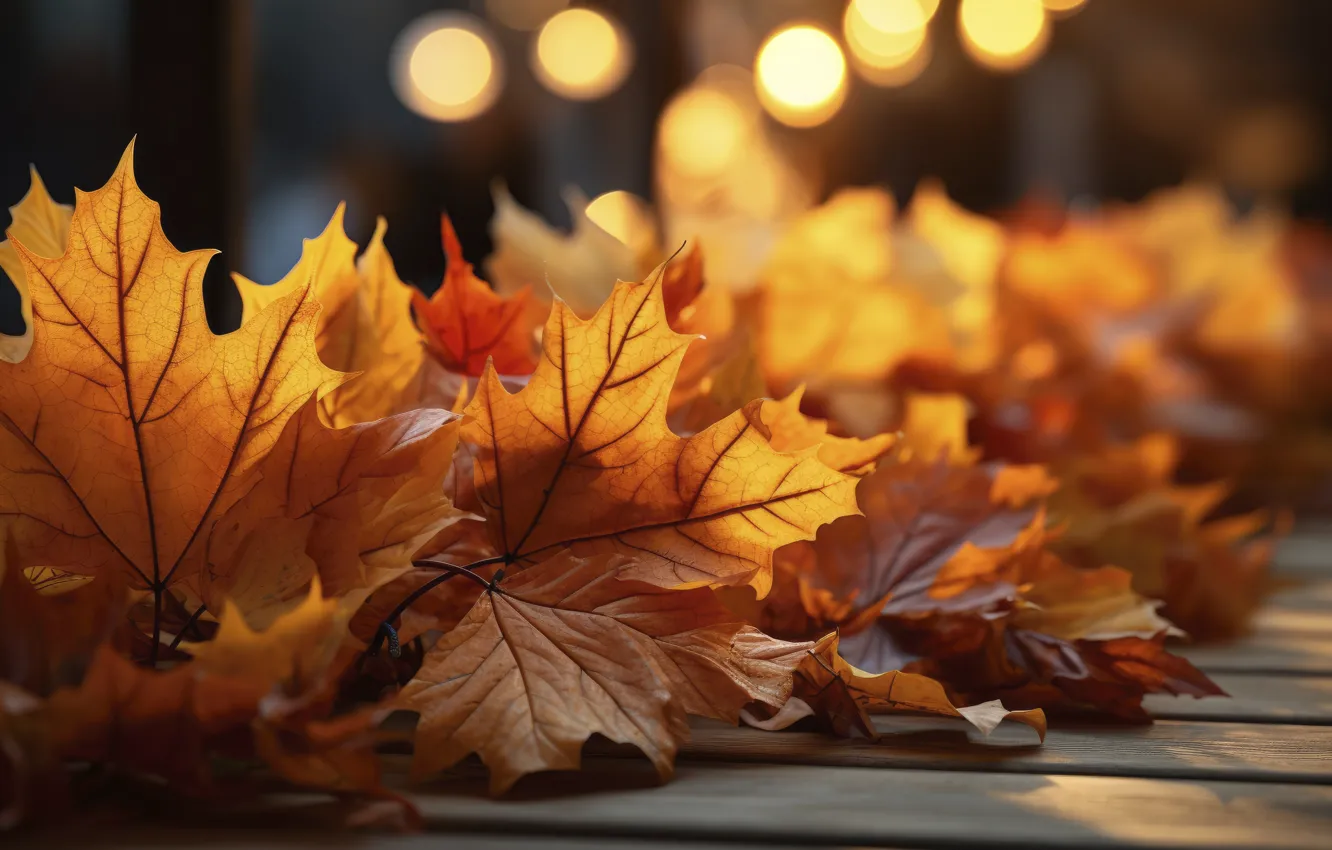 Photo wallpaper autumn, leaves, Park, background, forest, park, background, autumn