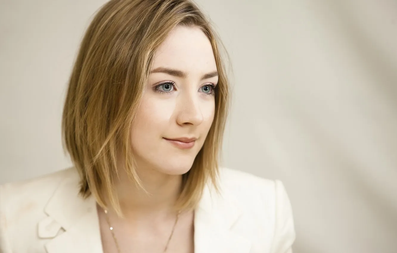 Photo wallpaper photo, background, makeup, actress, hairstyle, bokeh, Saoirse Ronan, Saoirse Ronan