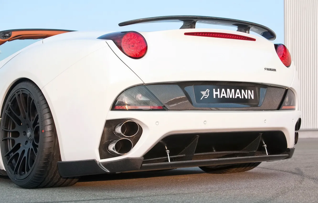 Photo wallpaper Ferrari, Hamann, California, F149