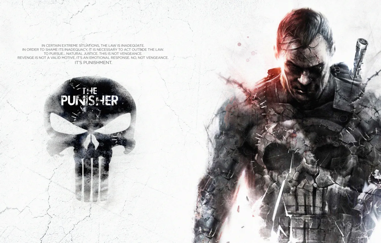 Photo wallpaper Marvel, the Punisher, The Punisher