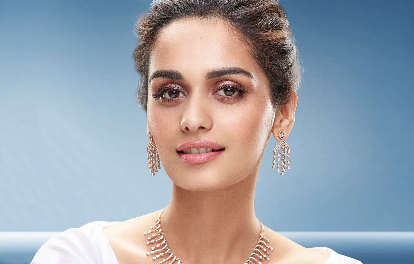 Photo wallpaper girl, hot, sexy, eyes, smile, beautiful, figure, model